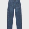 Pantalone denim jogger cargo