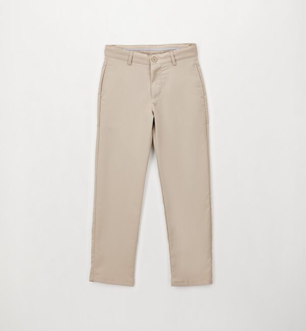 Pantalone tessuto navetta lungo