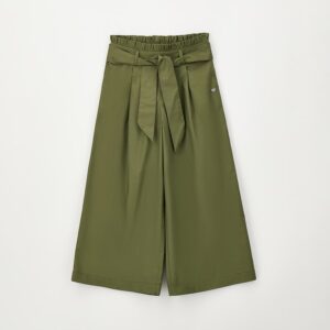 Pantalone tessuto navetta lungo