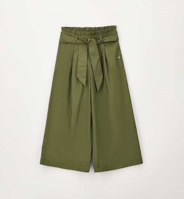 Pantalone tessuto navetta lungo
