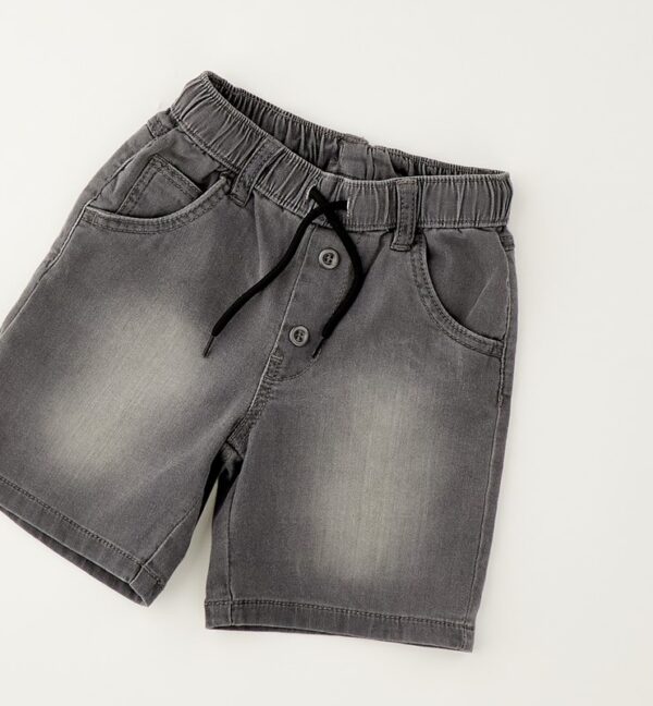 Pantalone denim corto