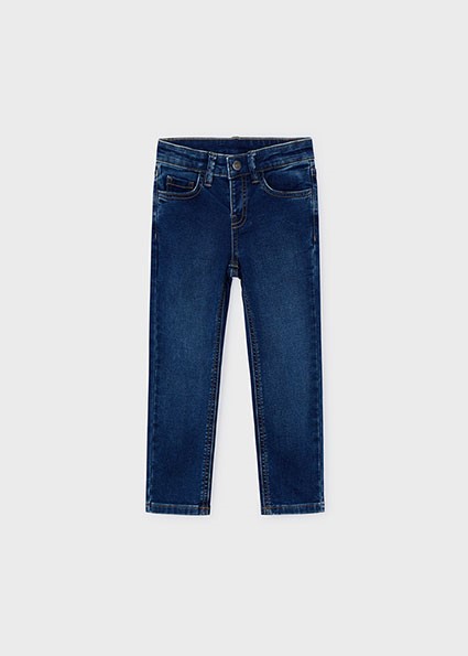 Pantalone soft denim 5 tasche