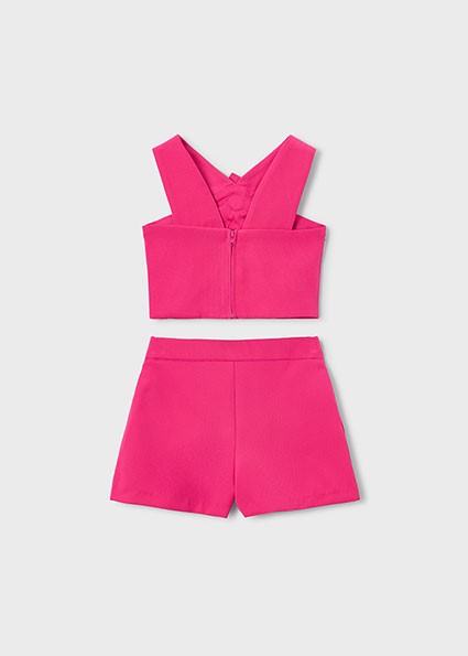 Compl. bermuda crepe fiori