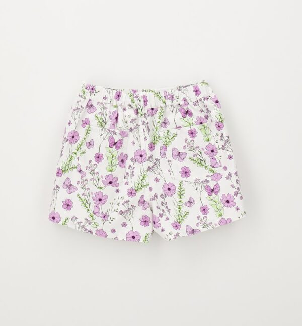 Pantalone tessuto navetta corto