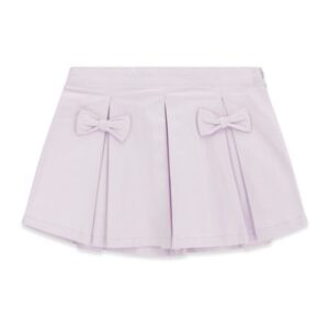 Stretch twill skirt
