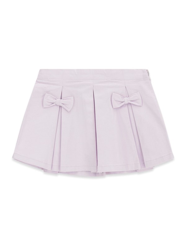 Stretch twill skirt
