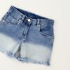 Pantalone denim corto