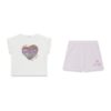 Set ss t-shirt+active shorts