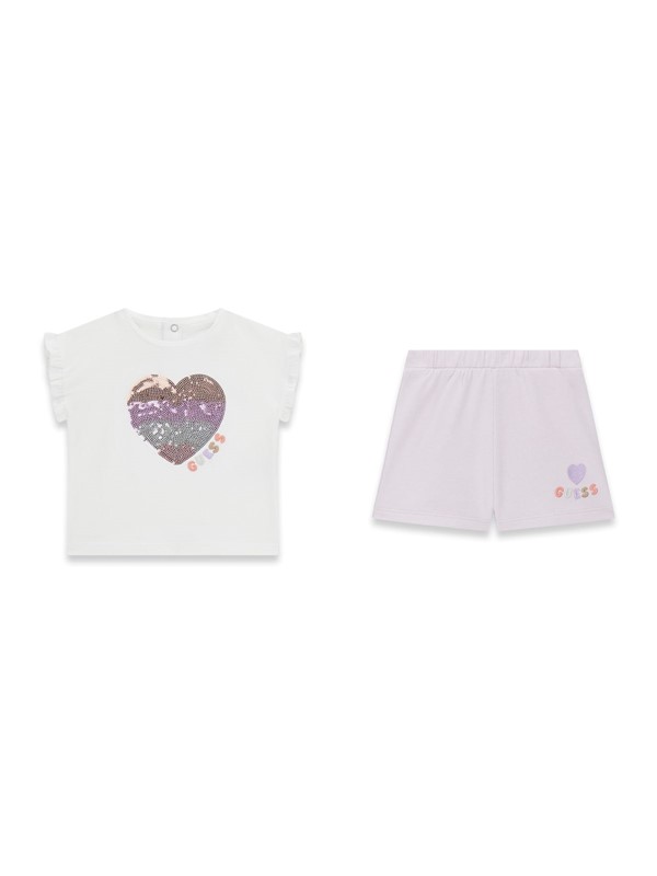 Set ss t-shirt+active shorts