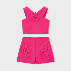 Compl. bermuda crepe fiori