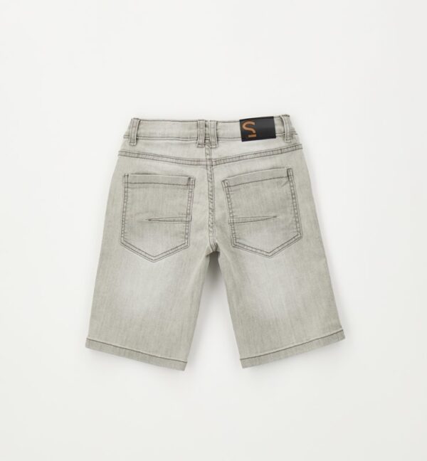 Pantalone denim corto