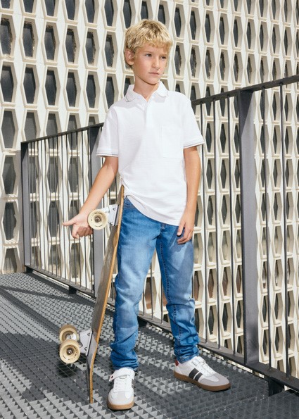 Pant. jeans slim fit basico