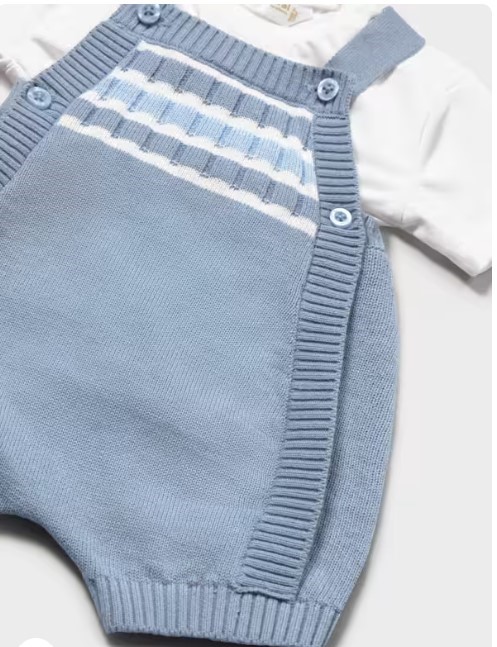 Compl. salopette tricot e mag