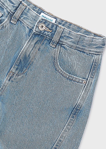 Pantalone lungo jeans wide le