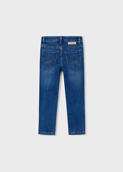Pantalone soft denim 5 tasche