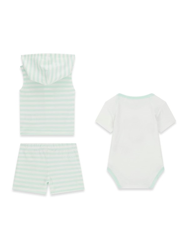 Set ss t-shirt+jersey skirt