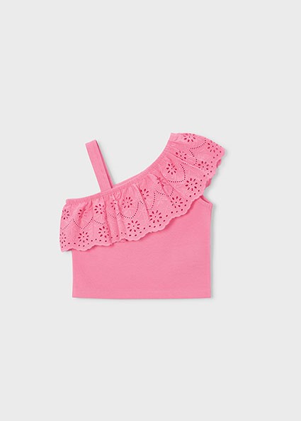 Maglietta canottiera perforat