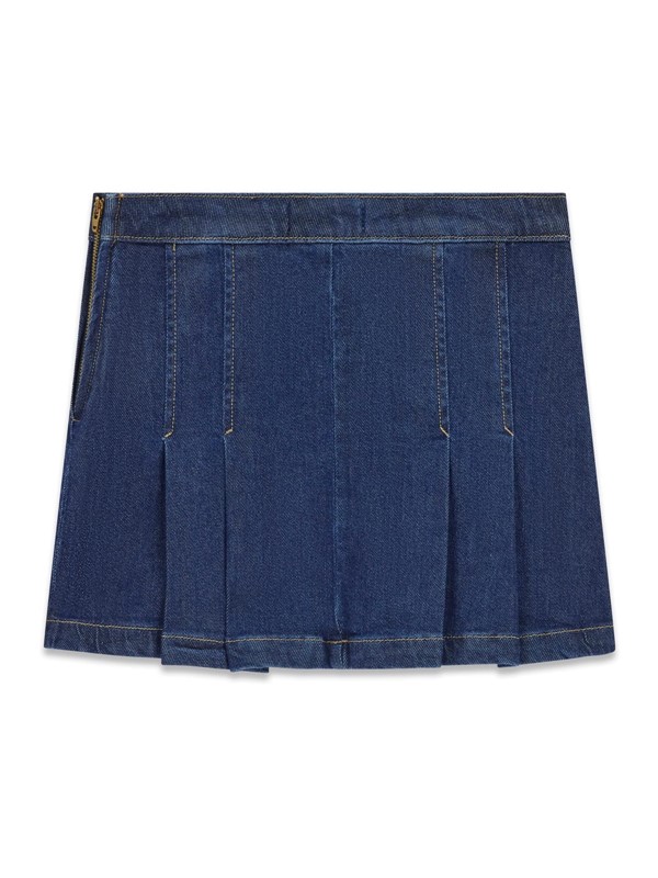 Comfort denim skirt