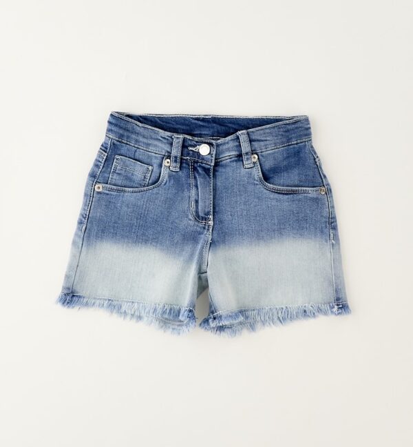 Pantalone denim corto