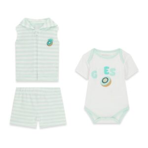 Set ss t-shirt+jersey skirt