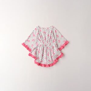 Abito maglia tagliata con manica