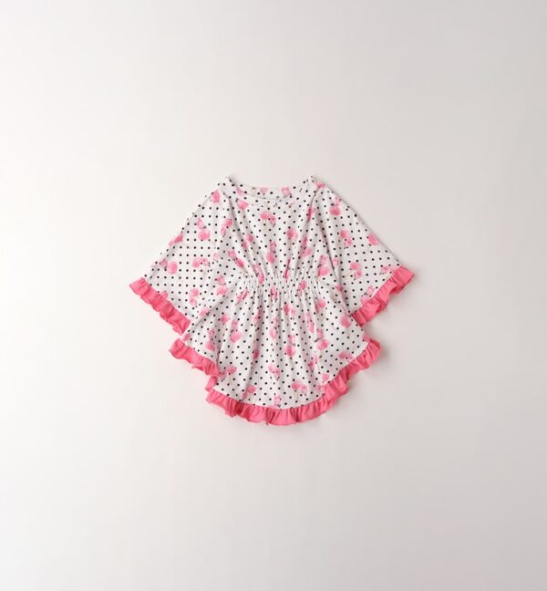 Abito maglia tagliata con manica