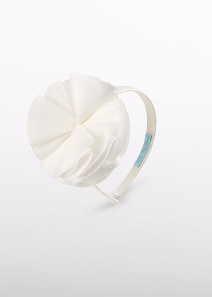 Cerchietto fiore chiffon