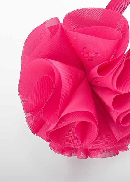 Cerchietto fiore chiffon