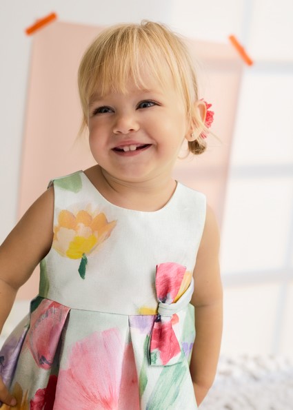Vestito monofilamente stampat