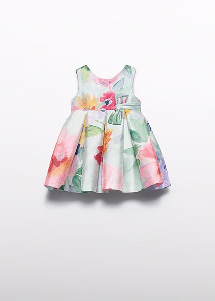 Vestito monofilamente stampat