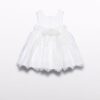 Vestito organza ricamato