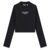 Stretch rib ls t-shirt