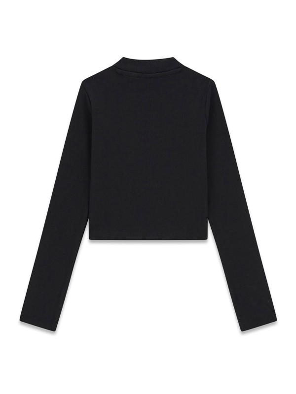 Stretch rib ls t-shirt