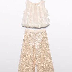 Compl. pant. lungo e lustrini