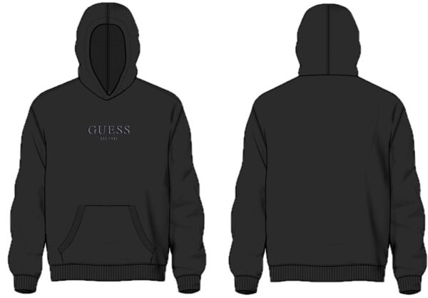 Oversize hooded ls active top