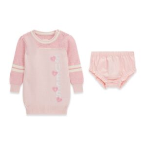 Ls sweater logo dress