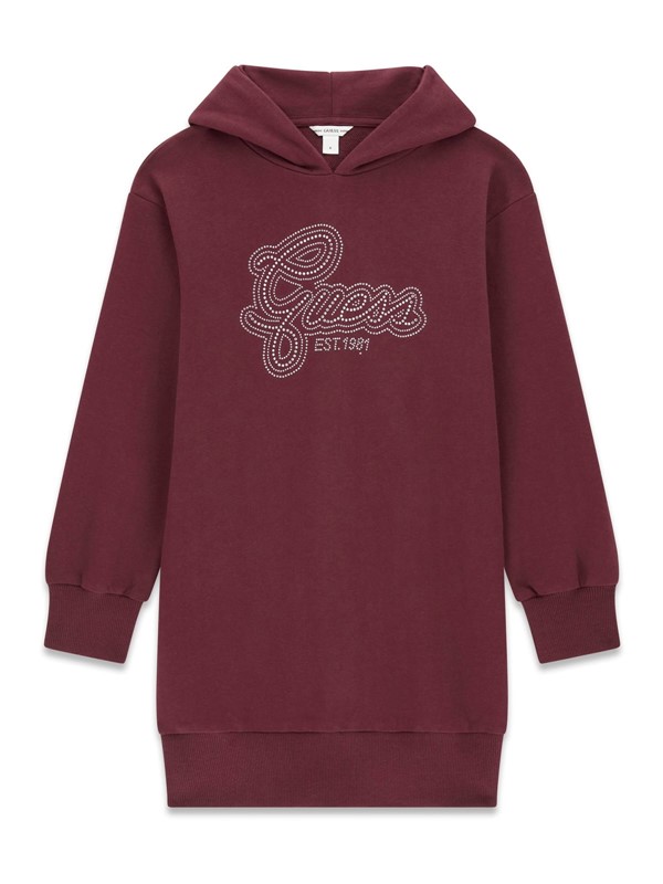 Hooded ls active dress