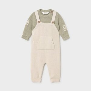 Compl.salopette tricot