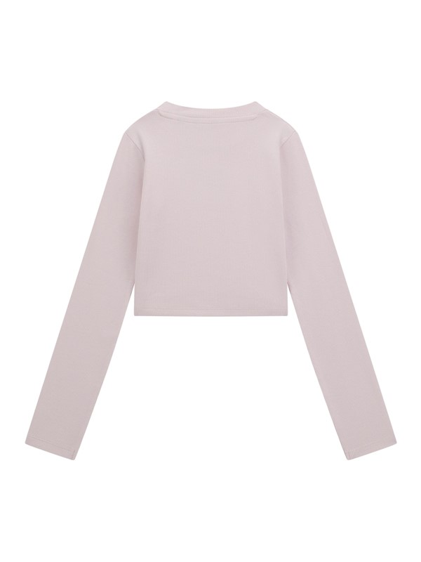 Stretch rib ls t-shirt