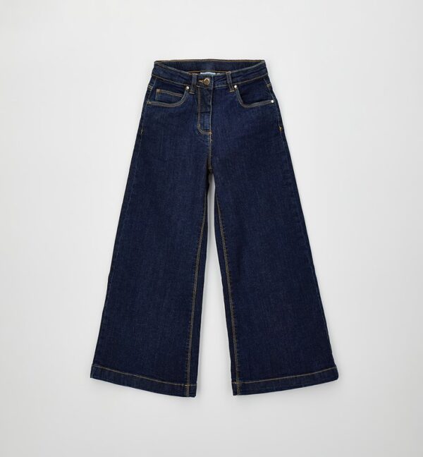 Pantalone denim lungo