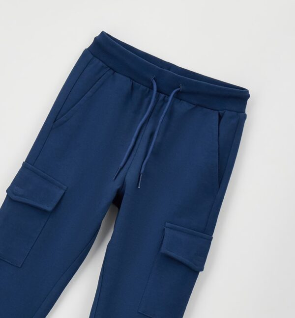 Pantalone maglia tagliata lungo