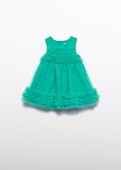 Vestito tulle volan