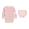 Ls sweater logo dress