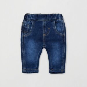 Pantalone denim lungo