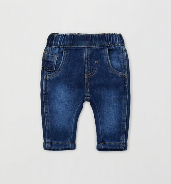 Pantalone denim lungo