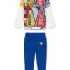 Set ls t-shirt+active pants