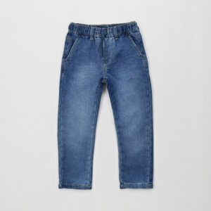 Pantalone denim lungo