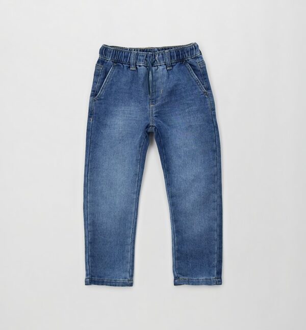 Pantalone denim lungo
