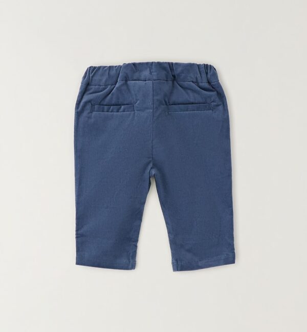 Pantalone tessuto navetta lungo