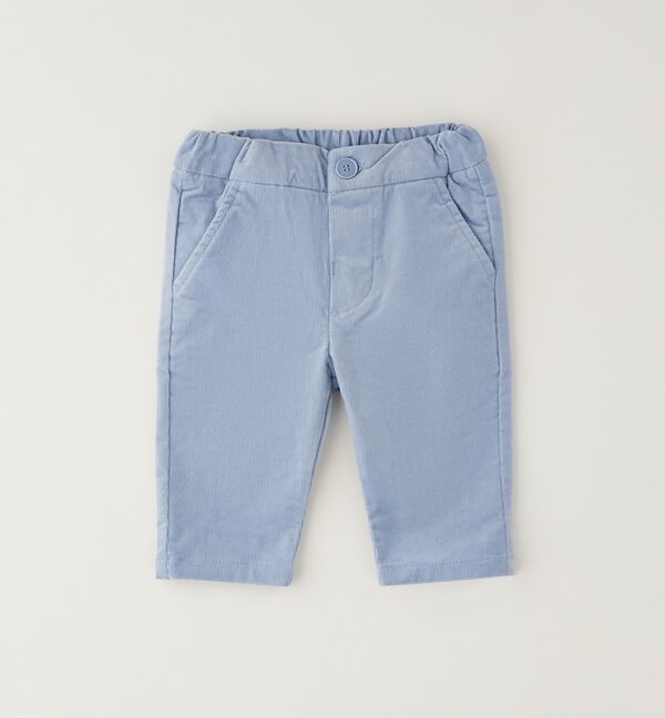 Pantalone tessuto navetta lungo